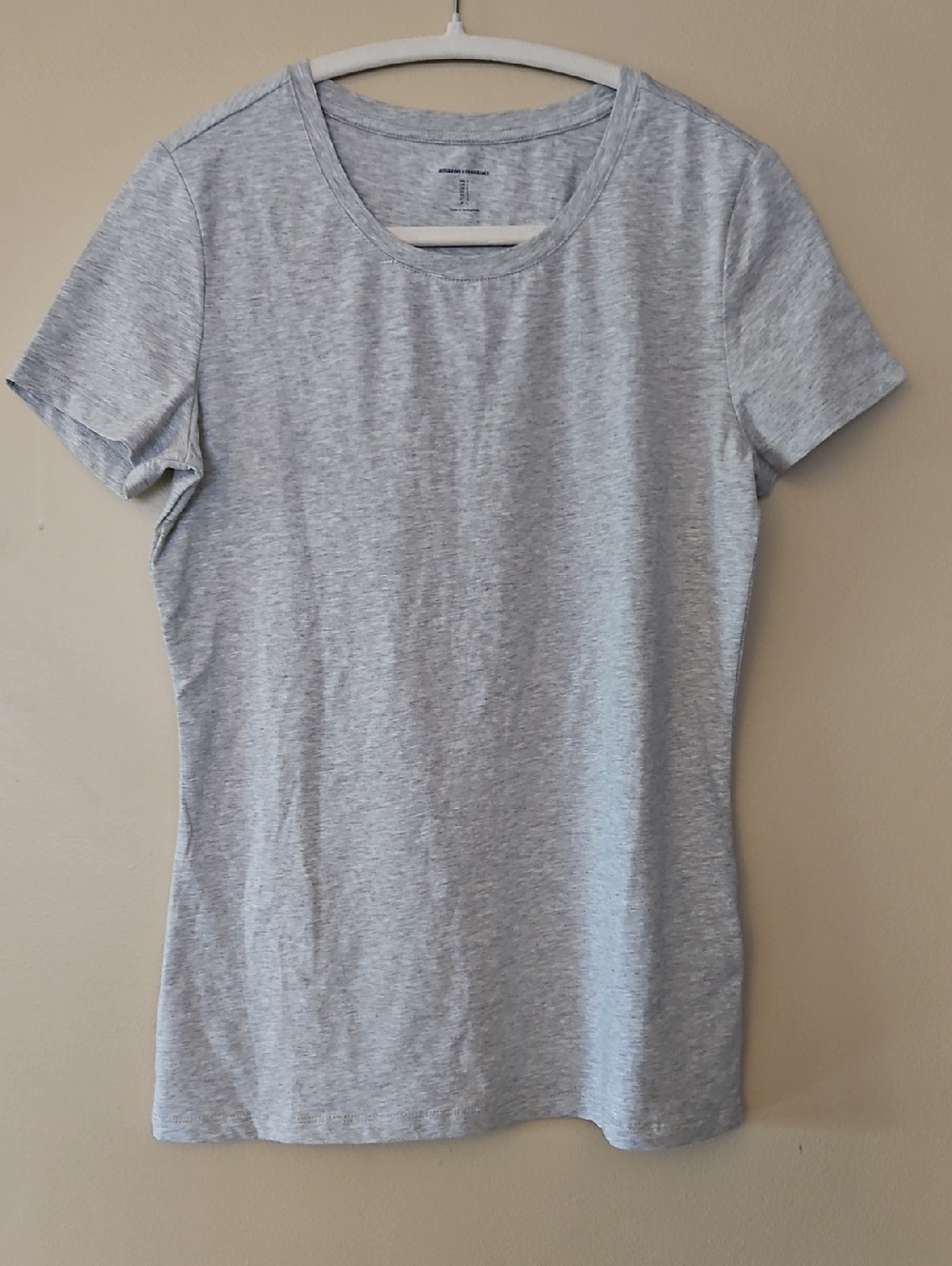 Classic Women's Crew Neck Tee - Light Heather Gray